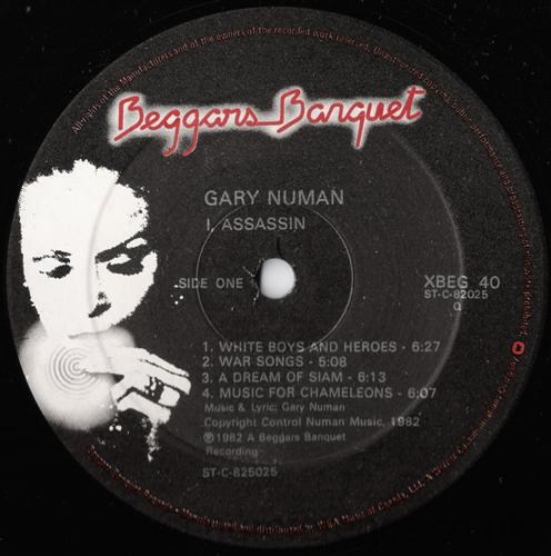 XBEG 40 Promo A Side Label.