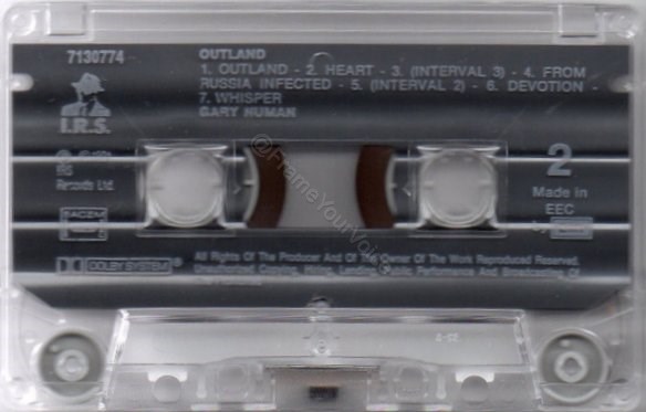6808 'B' Side Label.