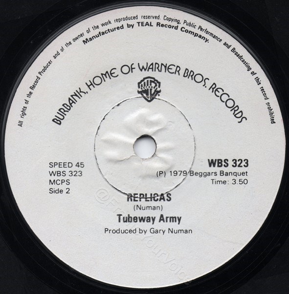 WBS 323 B side Label.