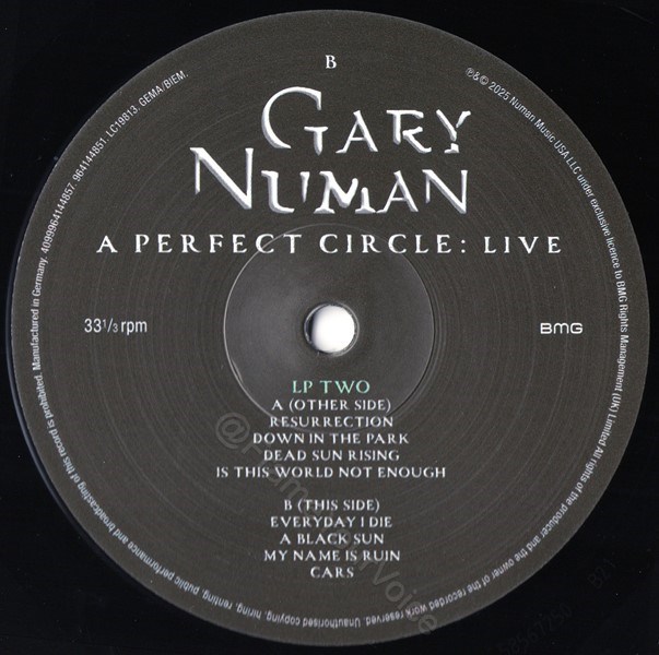 A Side Label.