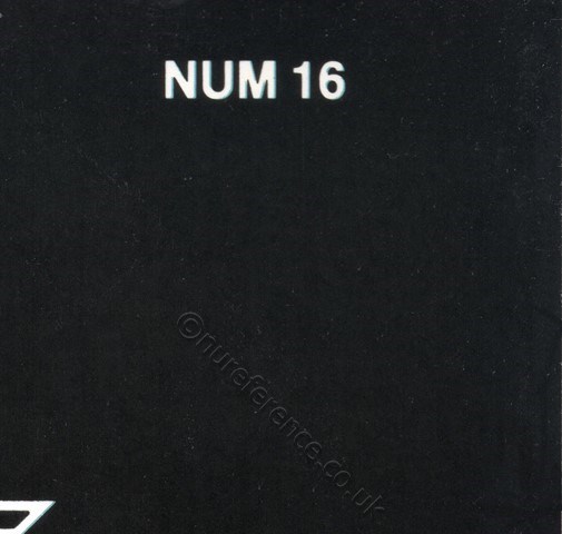 NUM 16 Back Detail