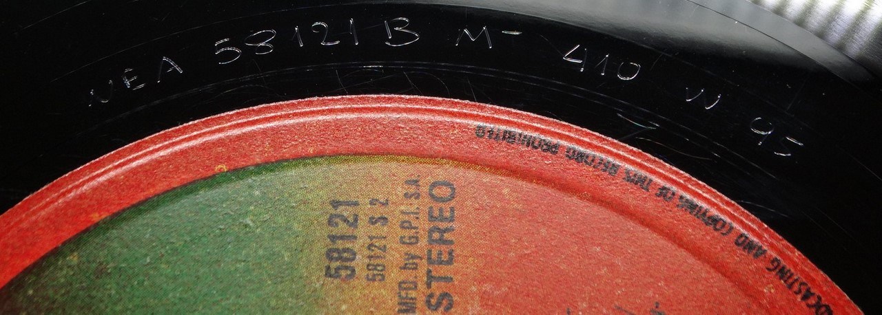 WEA 58121 'B' Side Matrix