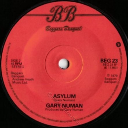 BEG 23 B Side Label Varient
