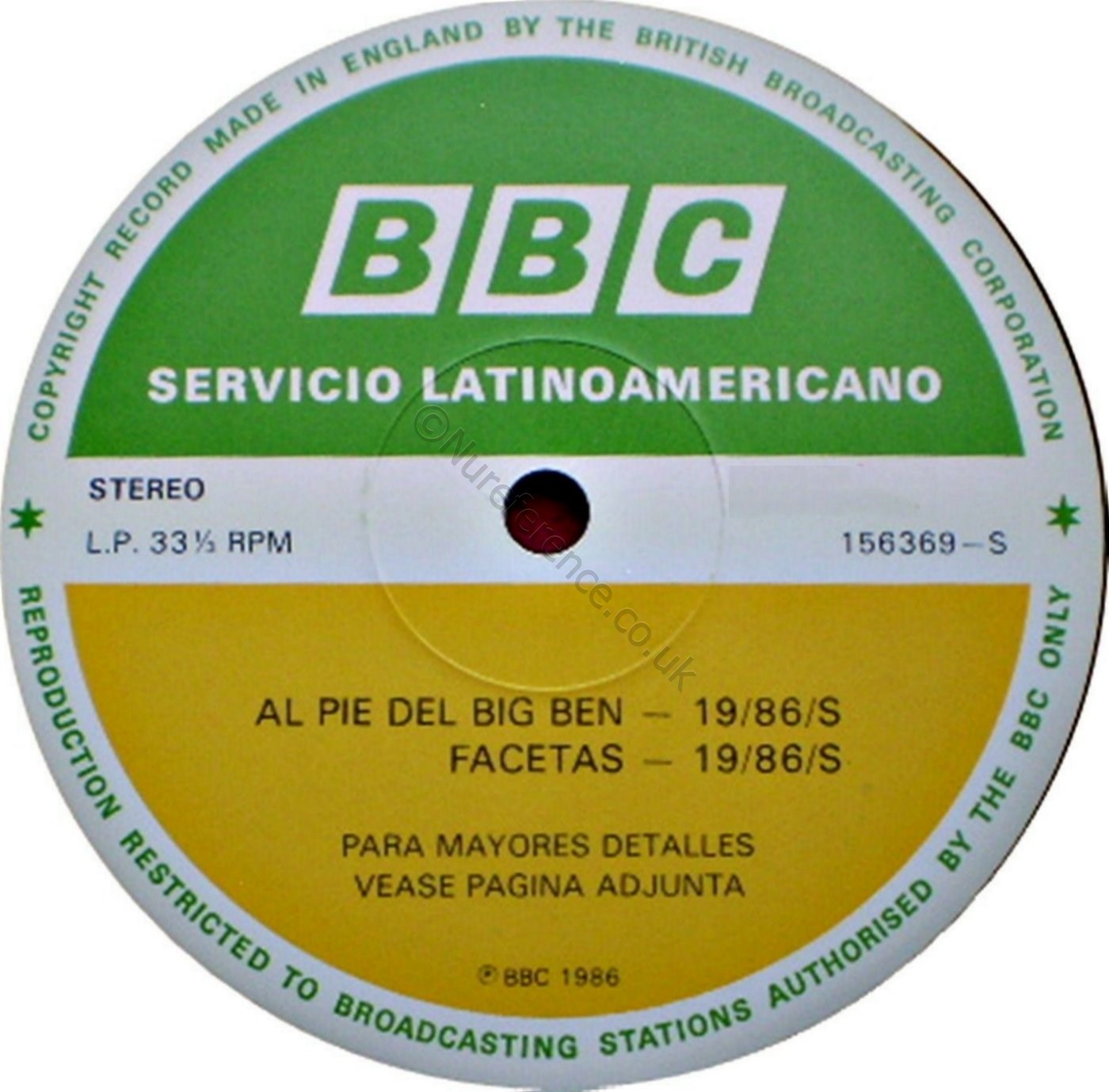 BBC South American Transcription 86
