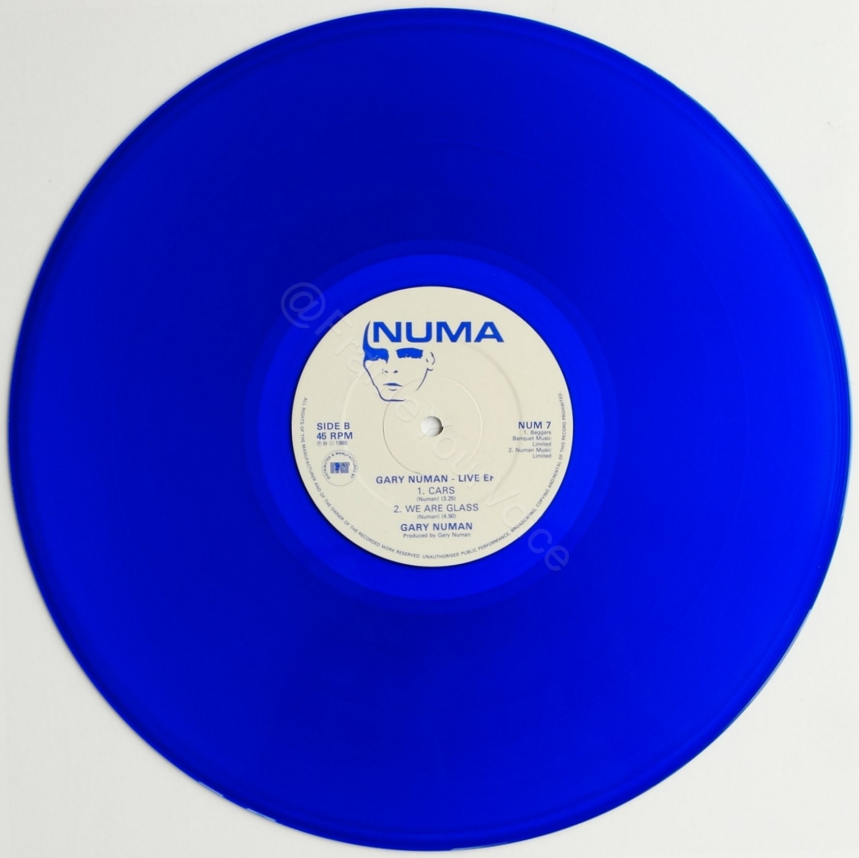 NUM 7 Blue Vinyl Side A