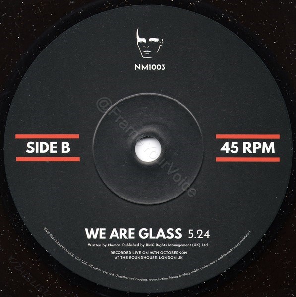 NMl003 'B' Side Label.