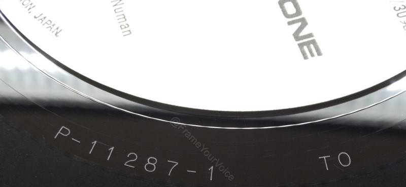 SP-11287 Promo 'A' Side Matrix.