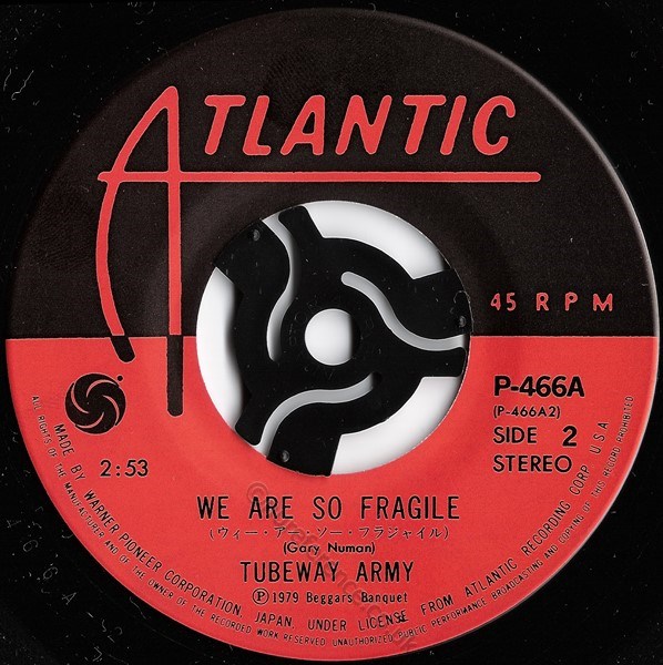 P-466A B side Label.