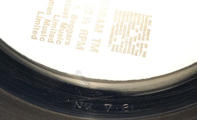 NU 7 B Side Matrix.