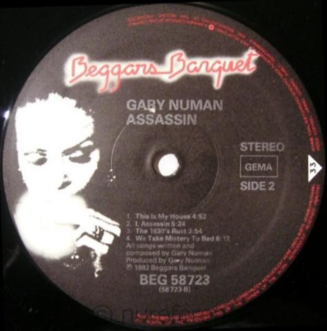 BEG 58723 B Side Label.