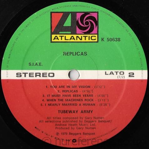 K 50368 'B' Side Label