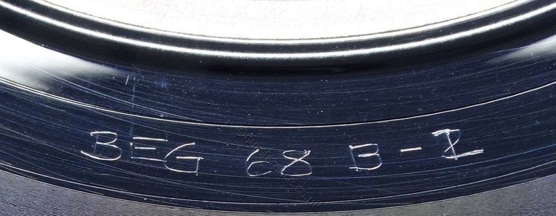 BEG 68 B Side Matrix