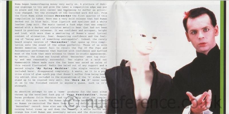 SACA812142 CD Poster Foldout 4. (John Hayes)