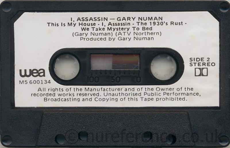 M5 600134 OZ B Side Label.