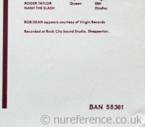 BAN 58361 Inner Detail.