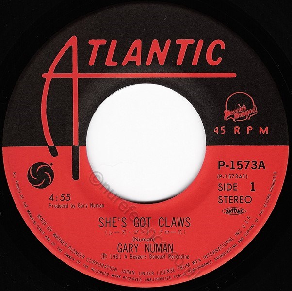 P-1573A A side Label.
