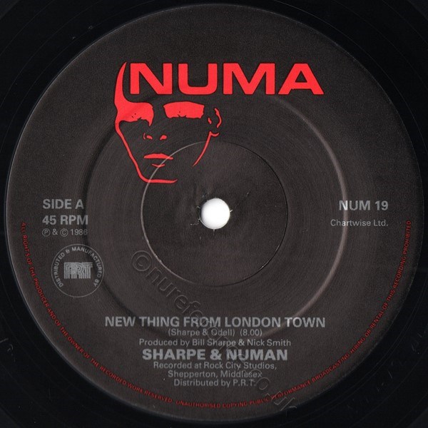 NUM 19 A Side Label