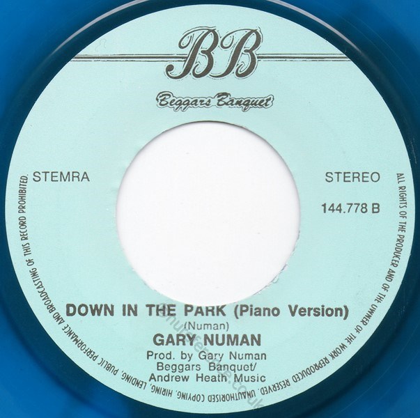 144.778 B Side Label.