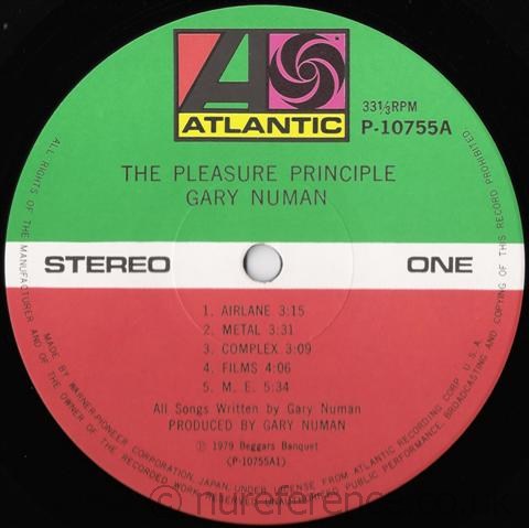 P-10755A 'A' Side Label