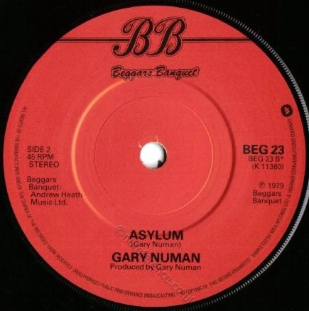 BEG 23 B Side Label Varient