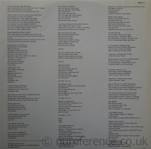 BEGA 4 Inner Lyrics