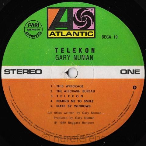 BEGA 19 A Side Label.