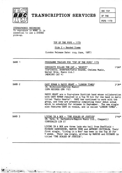 Timing Sheet 2