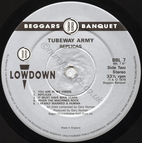 BBL 7 B Side Label.