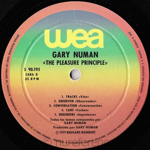 S.90 195 'B' Side Label