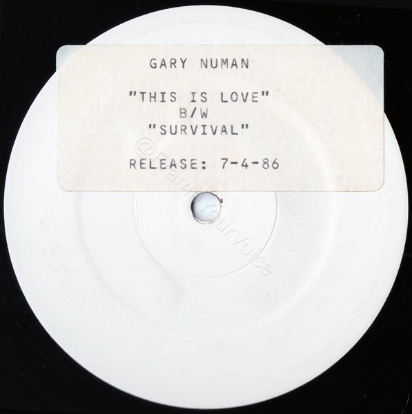 NUM 16 A Side Label