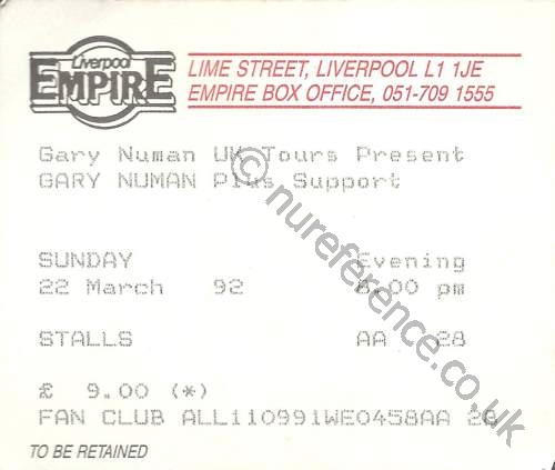 Ticket Stubs