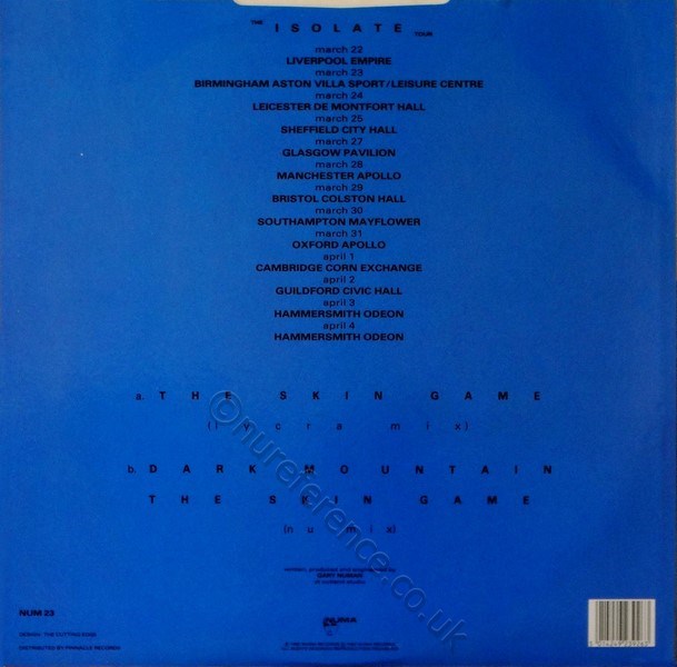 NUM 23 Back Cover