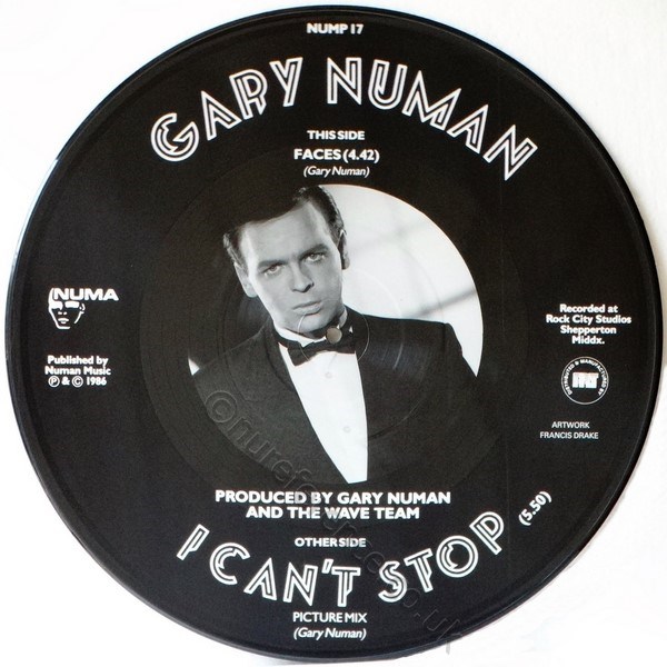 NUMP 17 B Side Label