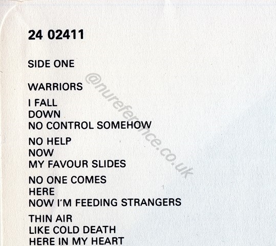 24 02411 Inner Lyrics Detail.