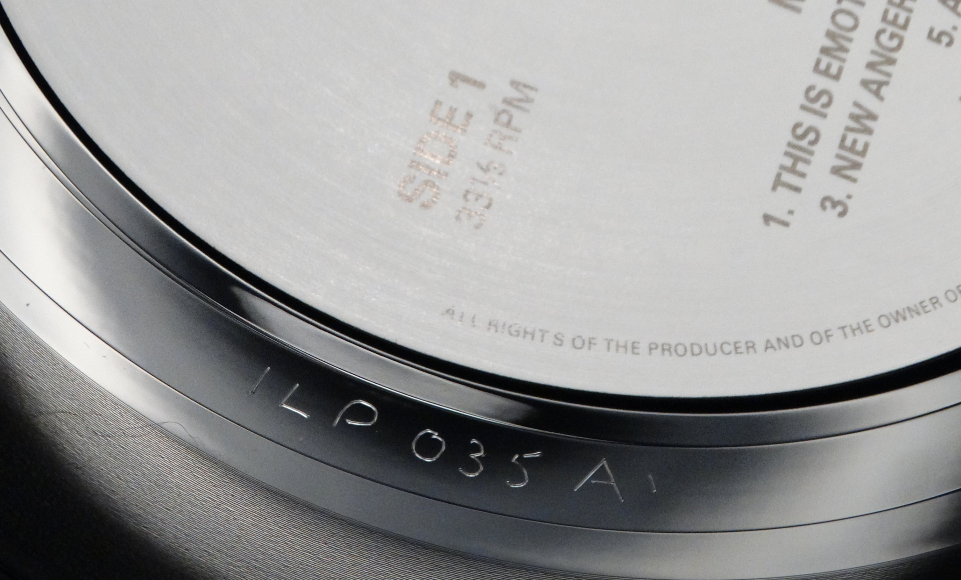 ILP 035 'A' Side Matrix.