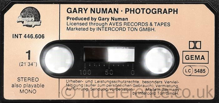 INT 446.606 A Side Label.