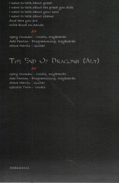 D Side Label.