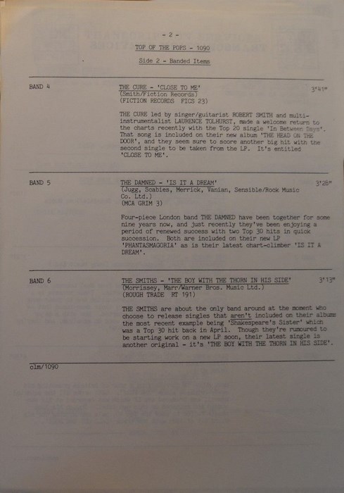 Timing Sheet 4