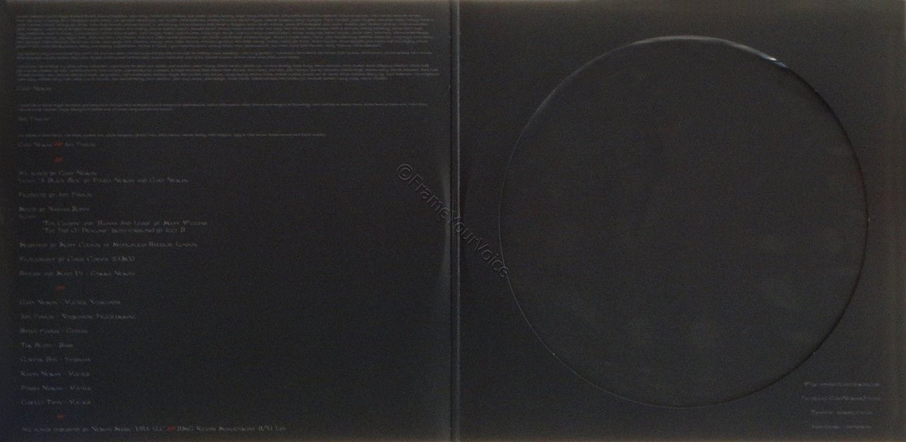 CD B side Label.