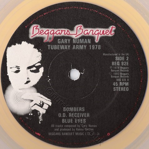BEG 92E B Side Label