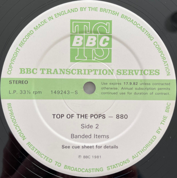 'B' Label