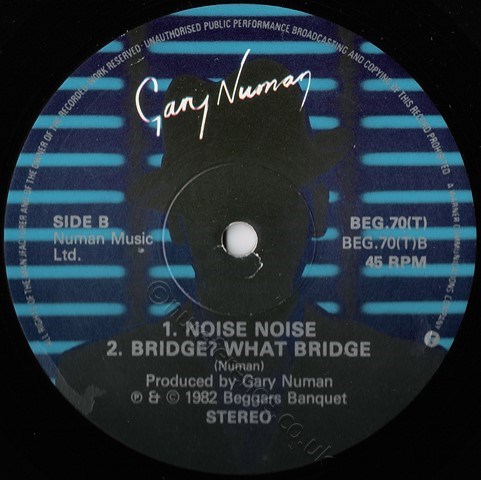BEG 70T B Side Label