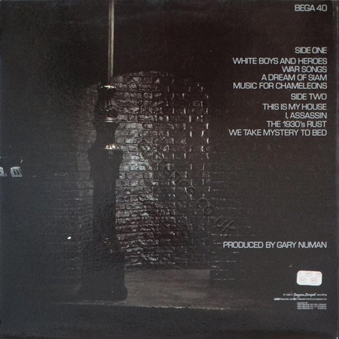 BEGA 40 Back Cover.