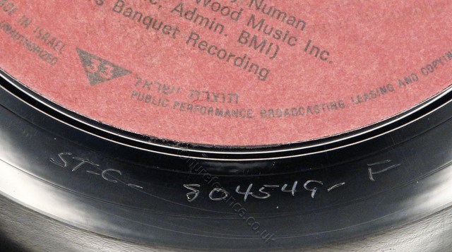 BAN 58190 A Side Matrix.