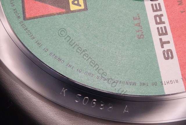 K 50368 'A' Side Matrix