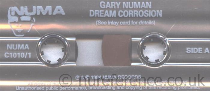 NUMAC 1010 'A' Side Label