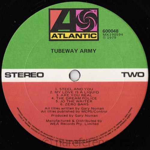 600048 'B' Side Label.
