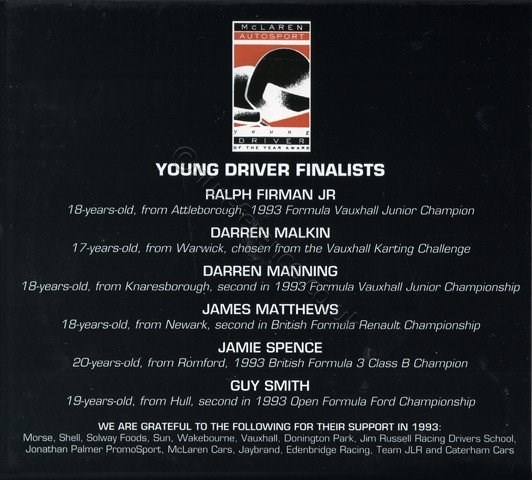 Autosport Inside Cover