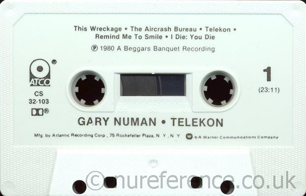 CS 32-103 A Side Label.