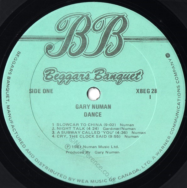 X BEG 28 A Side Label.